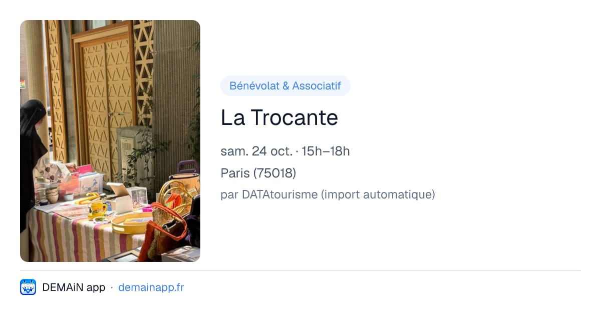 La Trocante — Paris