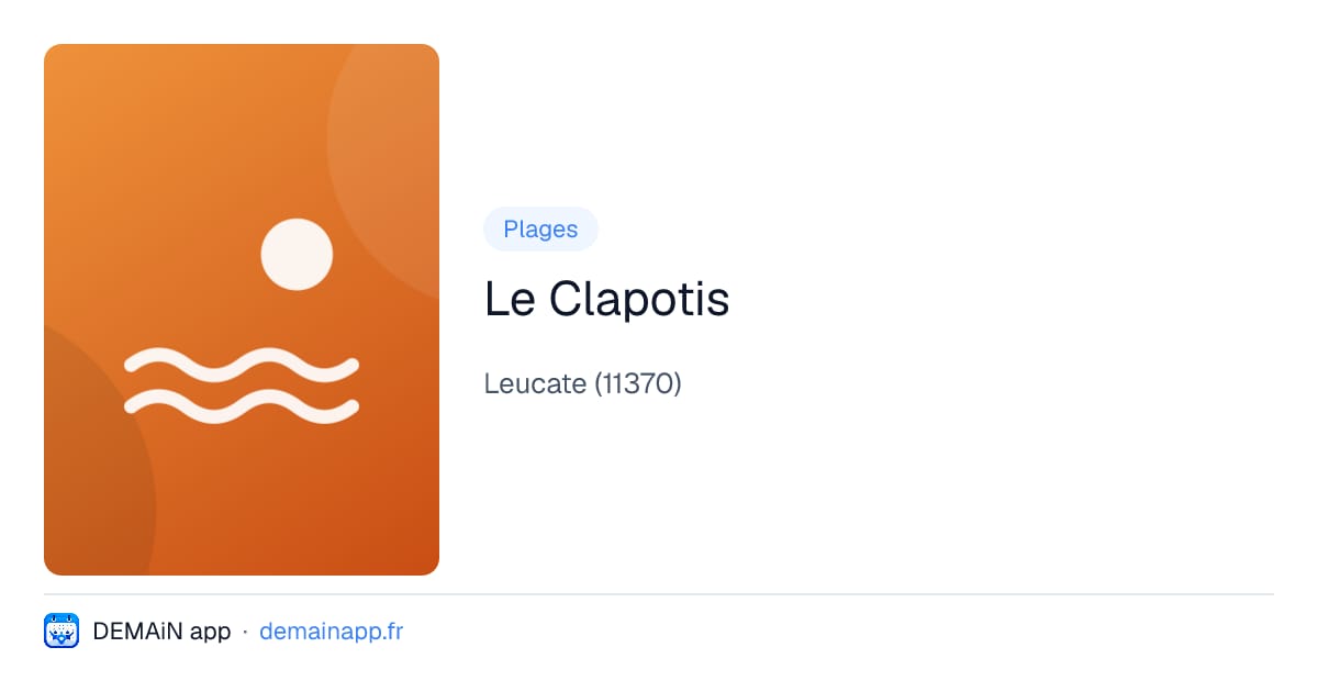Le Clapotis — Leucate
