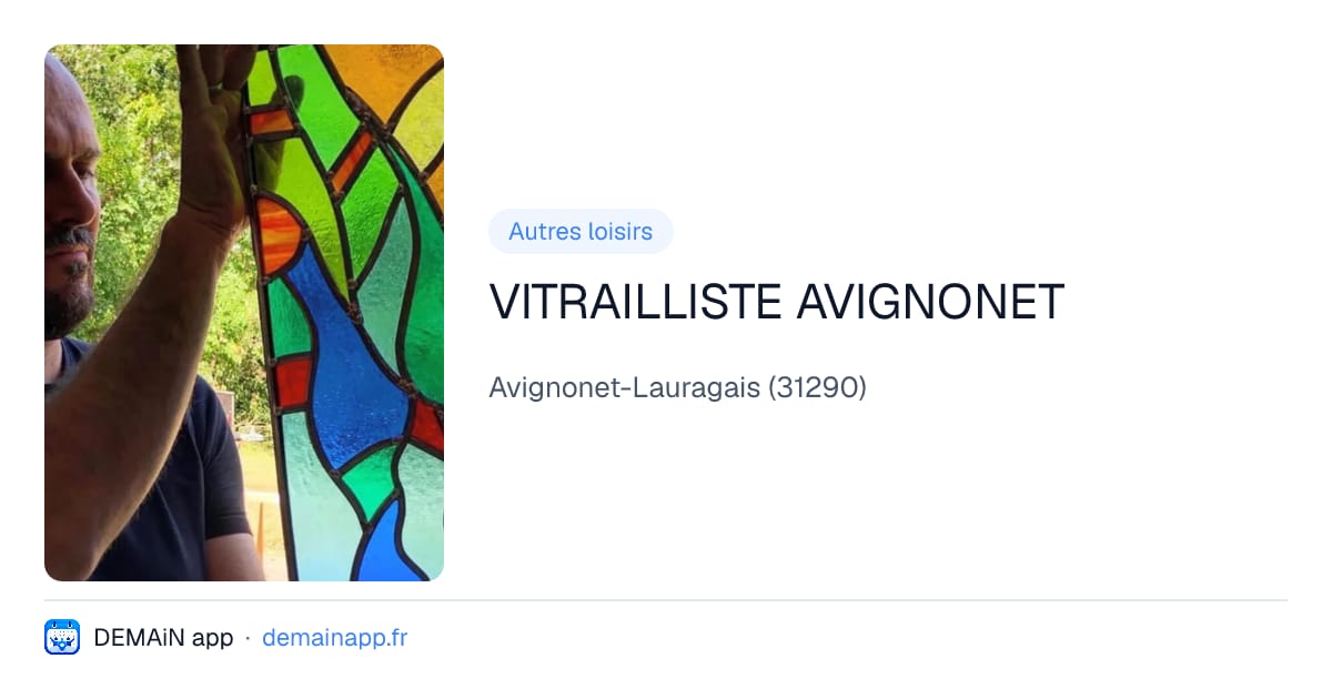VITRAILLISTE AVIGNONET — Avignonet-Lauragais