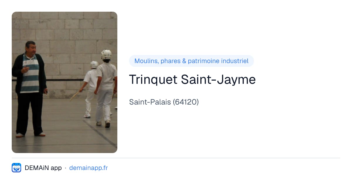 Trinquet Saint-Jayme — Saint-Palais