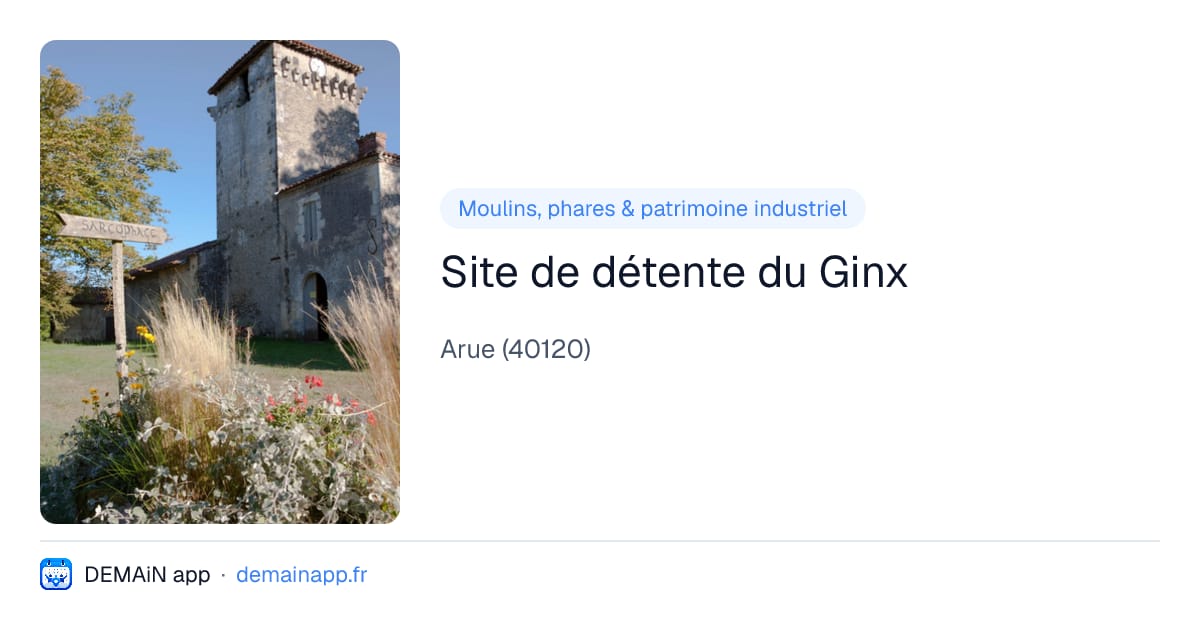 Site de détente du Ginx — Arue