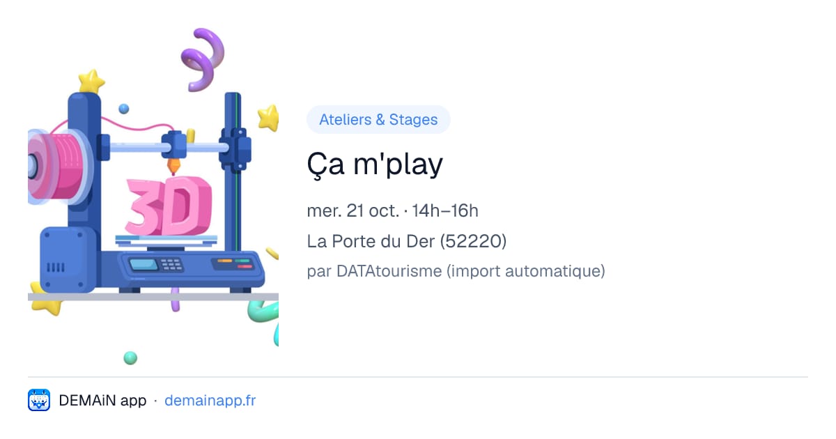 Ça m'play — La Porte du Der
