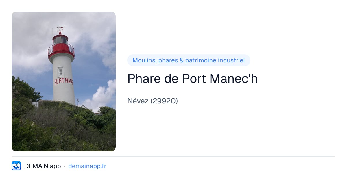 Phare de Port Manec'h — Névez