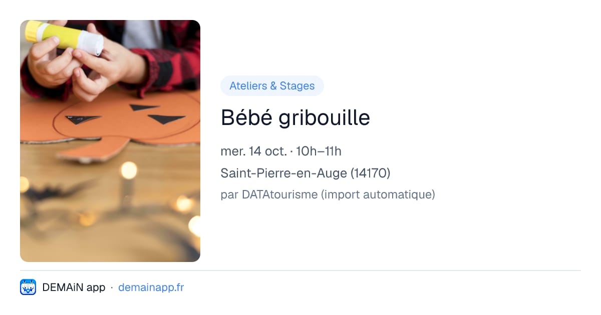 Bébé gribouille — Saint-Pierre-en-Auge