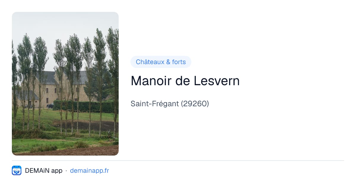 Manoir de Lesvern — Saint-Frégant