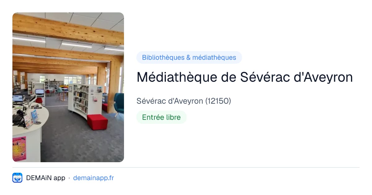 Médiathèque de Sévérac d'Aveyron — Sévérac d'Aveyron