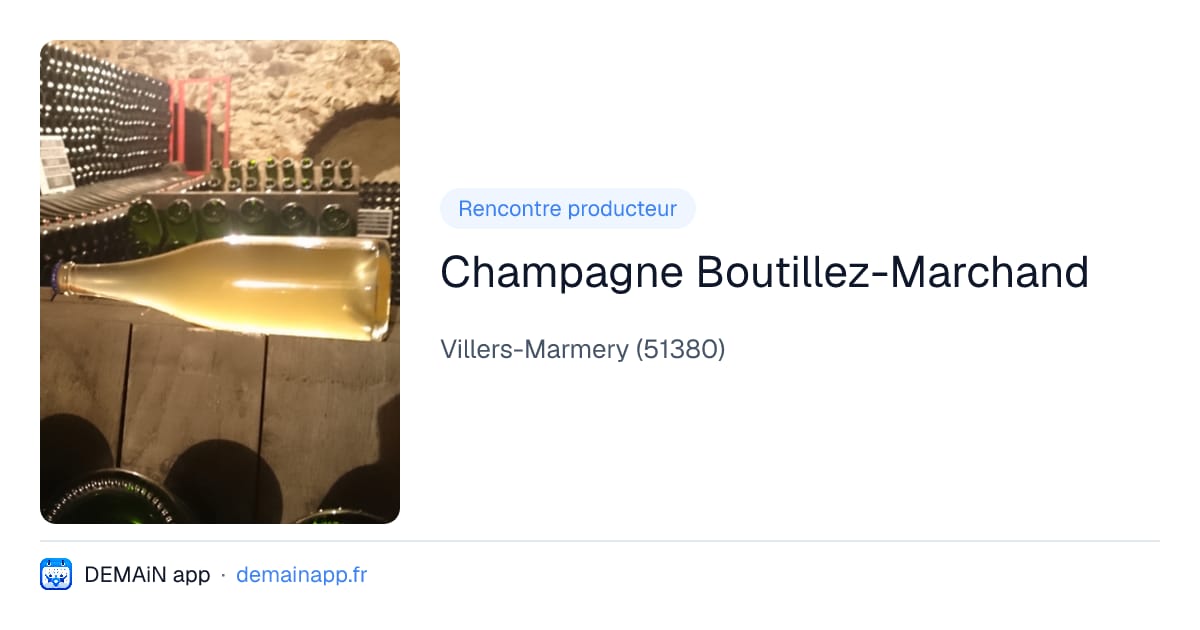 Champagne Boutillez-Marchand — Villers-Marmery
