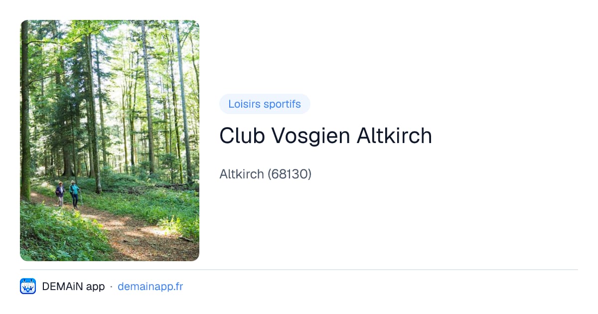 Club Vosgien Altkirch — Altkirch