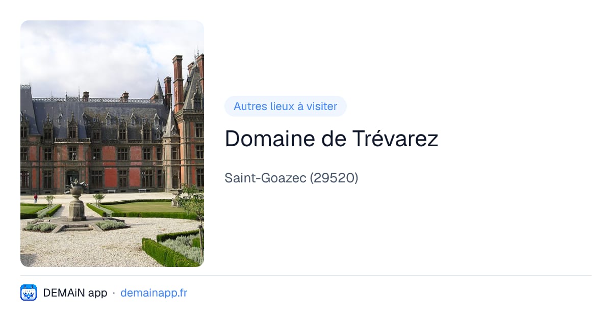 Domaine de Trévarez — Saint-Goazec