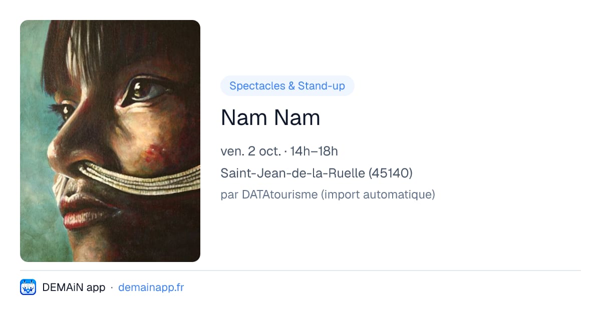 Nam Nam — Saint-Jean-de-la-Ruelle