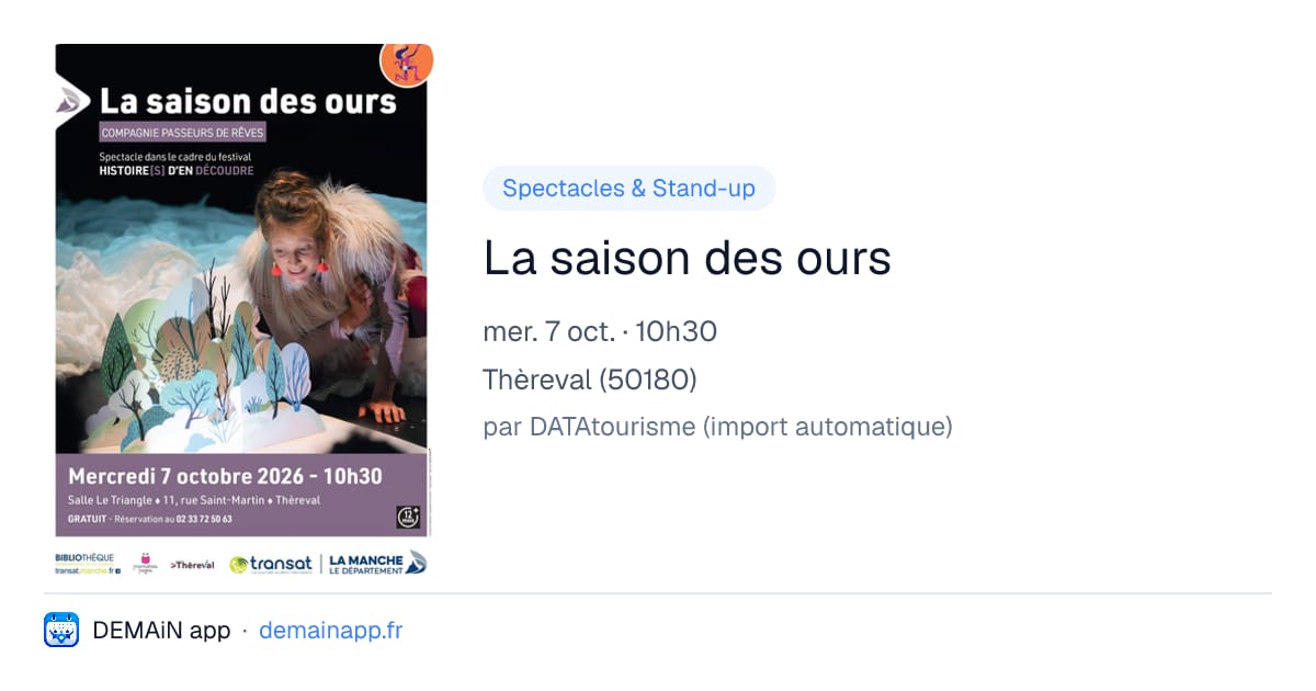 La saison des ours — Thèreval