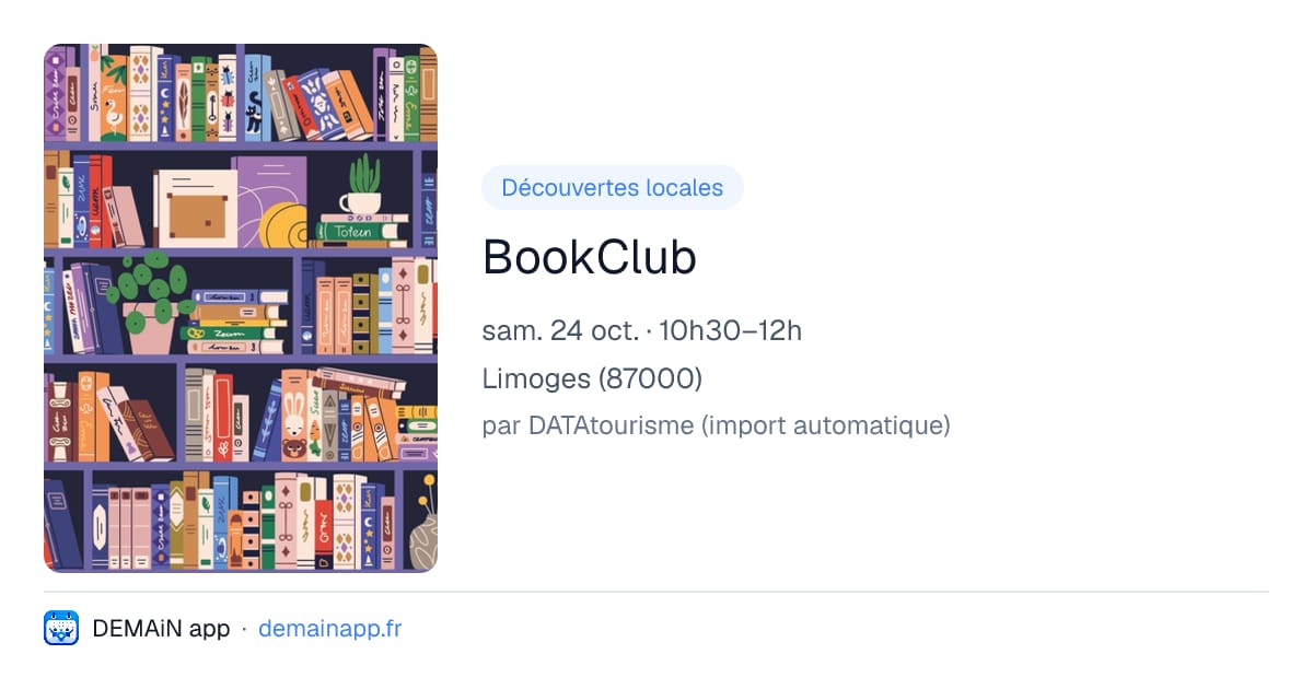 BookClub — Limoges