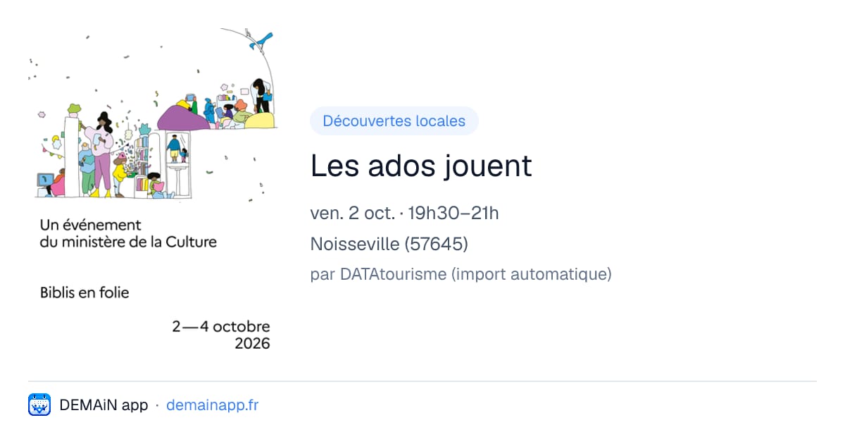 Les ados jouent — Noisseville