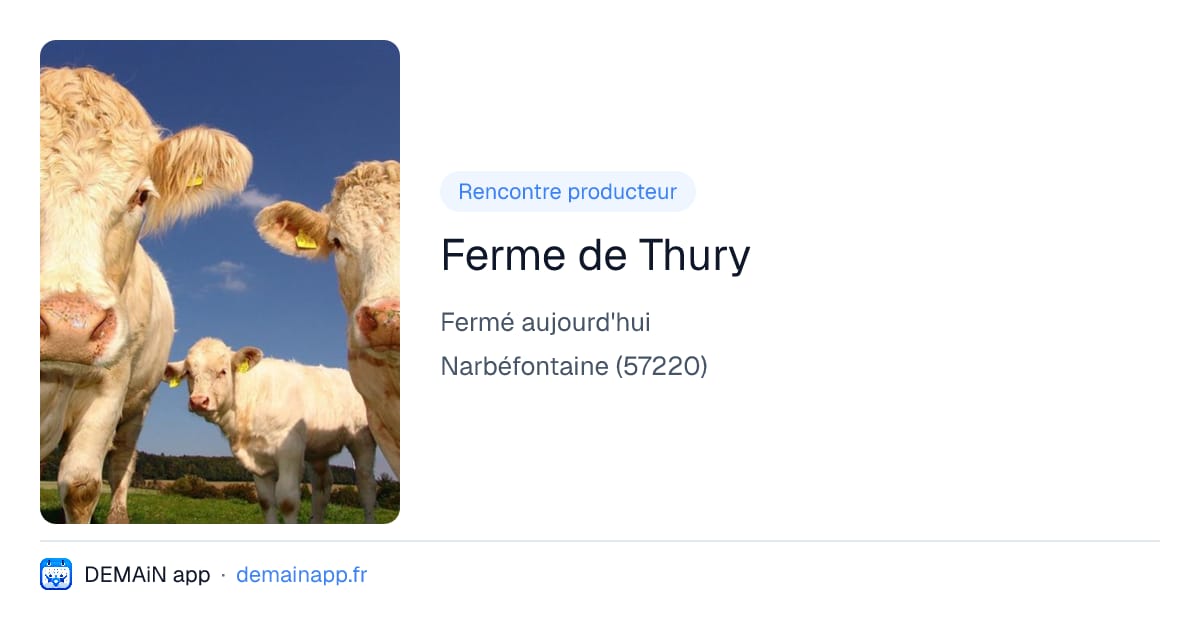 Ferme de Thury — Narbéfontaine